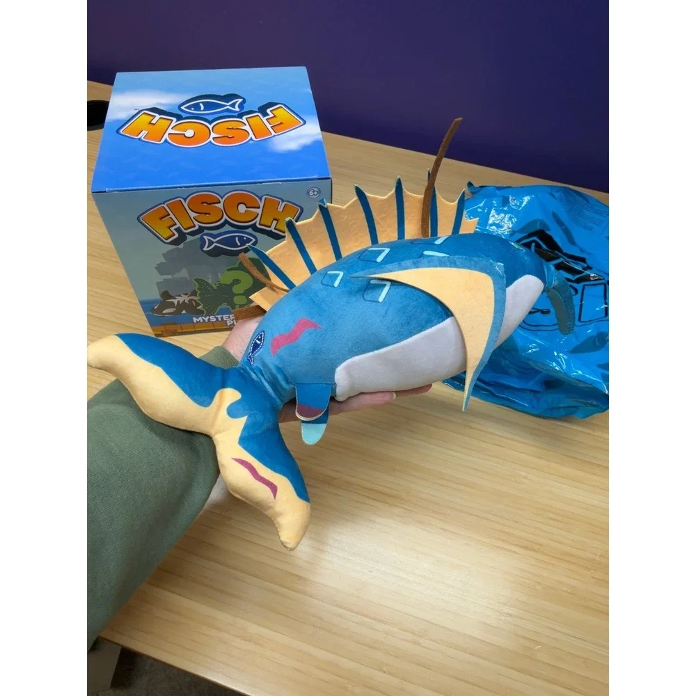 Fisch Scurvy Sailfish 15in Deluxe Plush Legendary DLC New Open Box